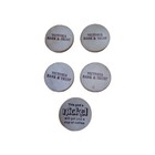 5 Vintage Wooden Nickel Token