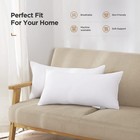 Acanva Premium Throw Pillow Insert Stuffer Decorative Rectangle Cushion 16x26 