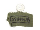 Original Vietnam War Us Army Theater Made Ranger Tab Patch Ch64