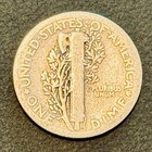 1927 Mercury Dime 10c 90  Silver Raw Winged Liberty Head    free Shipping   