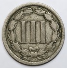 1881 3c Three Cent Piece   Nickel - Raw - Nice Coin   Nice Detail