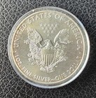2009 American Silver Eagle 1 Troy Oz  999 Fine Silver One Dollar Coin Bu Tarnish