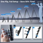 Sirui Carbon Fiber Travel Tripod With Low Profile Ball Head  58 6    