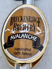 Beer Tap Handle Breckinridge Avalanche Amber Style Ale Ski Pole Lightning 12 