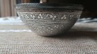 Antique Islamic Damascus Persian Mamluk Arabic Silver Offering Bowl 4 75 