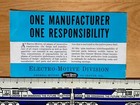 1952 Emd Electro Motive Gm General Motors Locomotive Gp-7 Sales Brochure