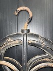 Antique Cast Iron Well Pulley Farm Wheel - Rustic Vintage Steampunk