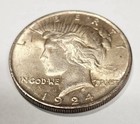 Us Coin 1924 Peace Silver Dollar Key Date