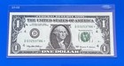 1999 Star Note  1 Dollar Bill   Cleveland D   Scarce - Uncirculated