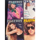 Lot Of 6 Vintage 1987 Playboy Entertainment For Men Magazines