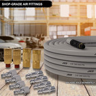 Set Of 12 Industrial Quick Connect Air Hose Fittings  Plug   Coupler Kit  1 4  N