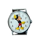 1960 s Vtg Walt Disney Mickey Mouse Wrist Watch Us Time Works Needs Batteries