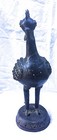 An Important 19 Century Islamic Magnificent Bronze Rooster Statue 17  Height 