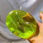 Squishy Green Apple Stress Ball Soft Fidget Sensory Toy For Adhd Autism Slow Reb
