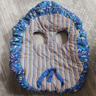 Floppy Seat Blue Abc Sanitary Cover For Shopping Cart Or High Chair Baby Toddler