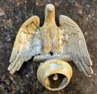 Vintage Brass Eagle Architectural Finial Flag Pole Topper