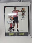 Vintage 1993 Nike Air Jordan Bugs Bunny Poster Space Jam Basketball Framed 90s