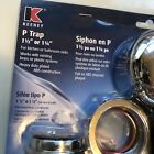 Keeney K400pc Chrome Plated Abs P-trap 1-1 2  Or 1-1 4 