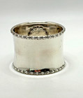 Antique Sterling Silver Napkin Ring Birmingham 1913 Kemp Bros Laurel Wreath