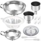 12pcs Canning Funnel Set For Kitchen Use  Wide Mouth Funnel For Mason Jars
