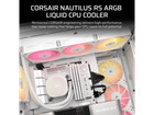 Corsair Nautilus 360 Rs Argb Liquid Cpu Cooler     White     Rs120 Argb Fans     Fits