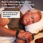 Sleepo2 Wrist Recording Pulse Oximeter Continuous Oxygen Monitor Tracking   used 
