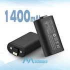 1-2pk 1400mah Battery For Microsoft Xbox One Controller Play   Charge Cable Kit