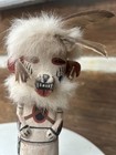 Old White Bear Wolf Katsina Kachina By Hopi Artist  Brendan Kayquaptewa  Rare