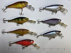 Old Fishing Lures Bagley   s Rapala Finland Deep Runner Cordell Shad Mix Color Vtg