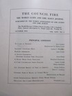 The Council Fire October 1951 The World Guide   Girl Scout Journal London