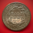 The 1809 Philadelphia Mint Copper Classic Head Half Cent  Sold As Pictured  163
