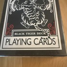 Bicycle Black Deck Tigers Playing Cards New   Sealed