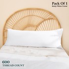 Body Pillow Cover 20x60 Body Pillow Case 100  Egyptian Cotton 600 Thread Coun   