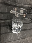 Vintage Mid Century Hand Blown Glass Martini Pitcher  Hand Blown - Preowned