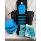 Six Pack Fitness Innovator Meal Management Bag 3 Containers organizer ice Packs