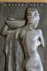 Wow  German Deco Bath Figural Woman Orig Art  Bauhaus Sculpture Vtg Mid Century