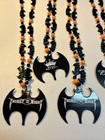 Vintage Budweiser Bud Light Beer Select Halloween Necklace Beads Lot Bat Spider