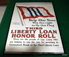 Vintage Boy Scout - Original 1918 Wwi Third Liberty Loan Litho Poster - 20x30 