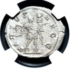 Gallienus  Ad 253-268  Bi Double Denarius  Ngc Certified   682 