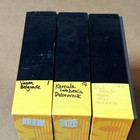 Kodak Carousel Transvue 140 Slide Trays Lot 3 Gray Rigid Usa Projector Foam