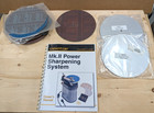 Veritas Mk ii Power Sharpening System 05m31 01 Extra Platters Sandpaper Bundle
