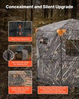 Hunting Blind  6-7 Person  288 Degree 5 Side See-through Ground Blinds With Carr