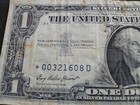 1957 1 Dollar Star Note  Silver Certificate  In  Good Condition