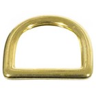 Brass D-ring    1 Inch  inside     Great For Crafting  Diy Projects  And More