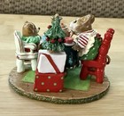 Wee Forest Folk Christmas Tea For Three - Limited Edition - M177c - Retired