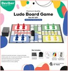 Premium Ludo Board Game Quad-fold 20 x20  Size Family Fun