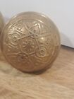 Vintage Ornate Victorian Style Brass bronze Door Knobs matching Pair