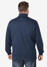  Men s Big   Tall Tall Turtleneck Long-sleeve Tee Xx-large Big Navy
