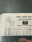 Boston Gear Miter Gear Set 20 Pitch 12 Teeth 1 4    Bore L98 With A 1 1 Ratio