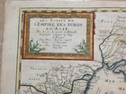 Turkish Empire C  1646 Nicolas Sanson Unusual Large Antique Map In Colors
